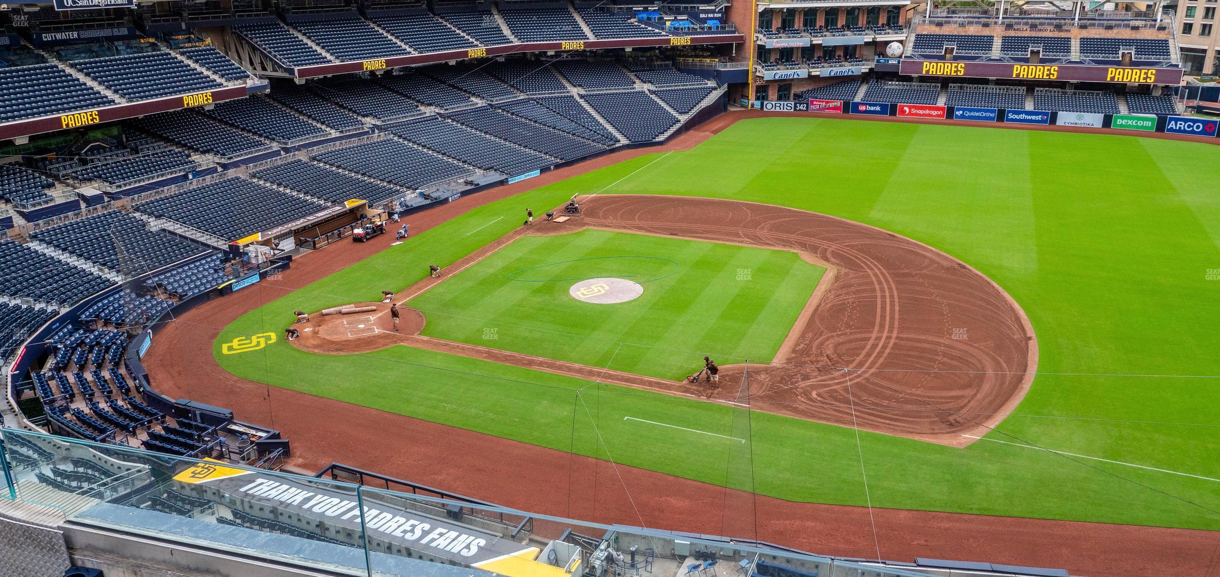 Seating view for Petco Park Section 313