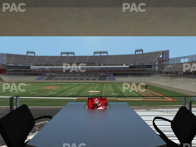 Seating view for TDECU Stadium Section Loge Box 28