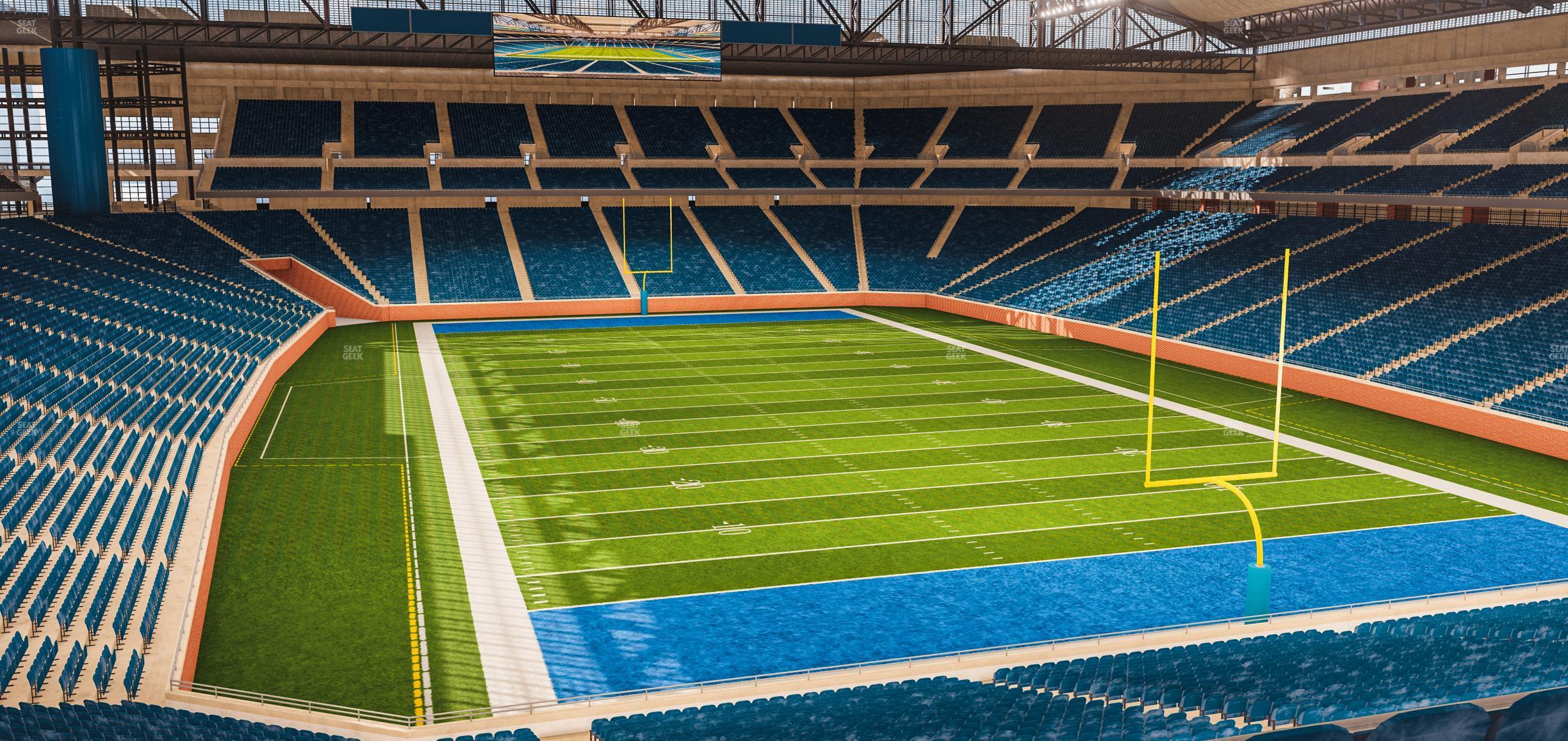 Seating view for Ford Field Section 216