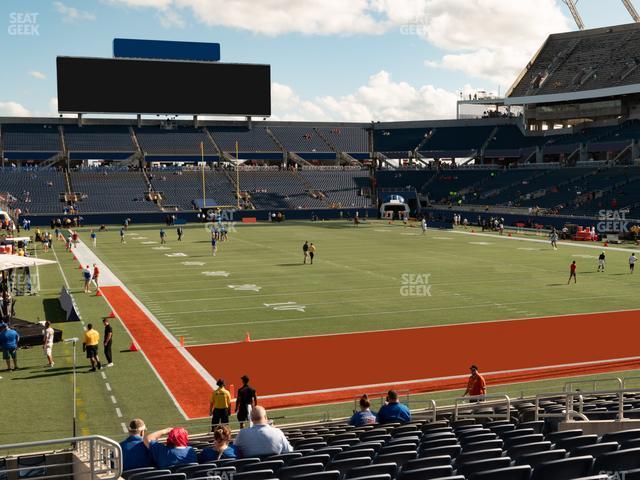 Seating view for Camping World Stadium Section 149