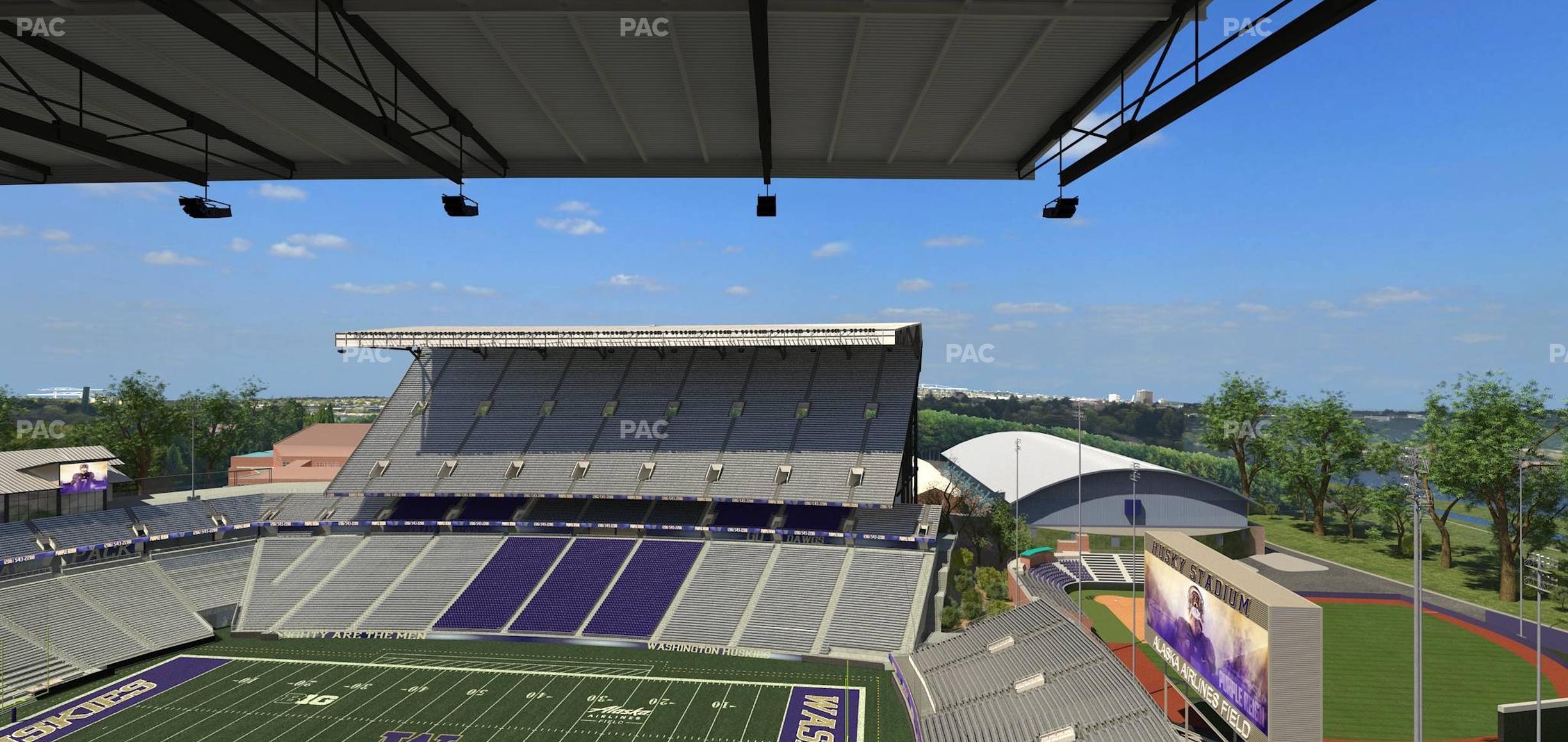 Seating view for Husky Stadium Section 302