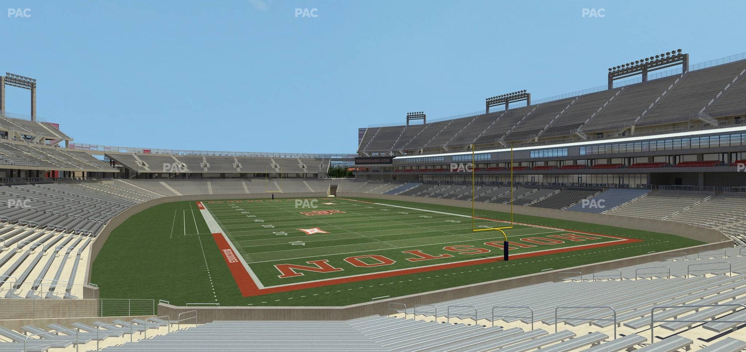 Seating view for TDECU Stadium Section 122