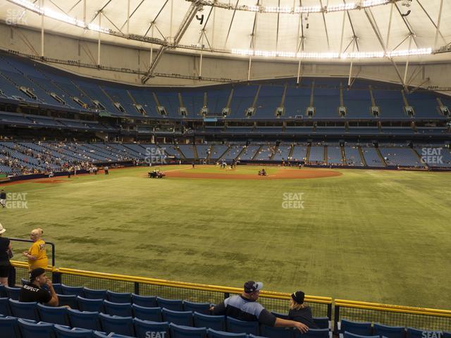 Seating view for Tropicana Field Section 146