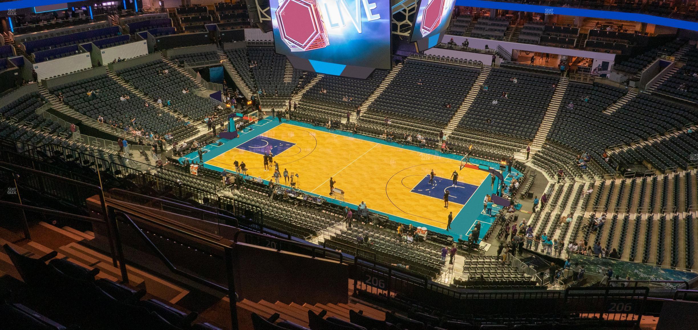 Seating view for Spectrum Center Section 206