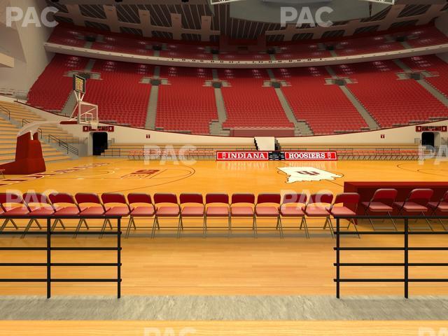 Seating view for Simon Skjodt Assembly Hall Section 9