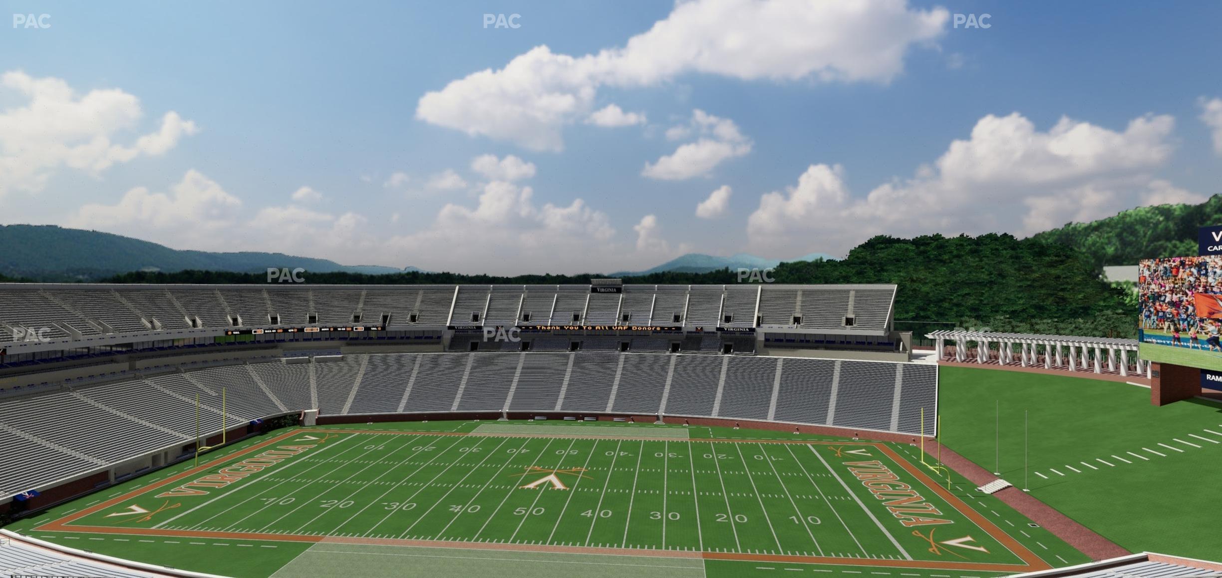 Seating view for Scott Stadium Section 506