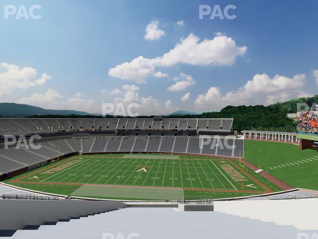 Seating view for Scott Stadium Section 506