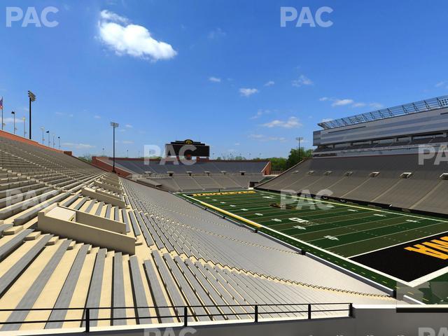 Seating view for Kinnick Stadium Section Ted Pacha Family And Kinnick Edge Club