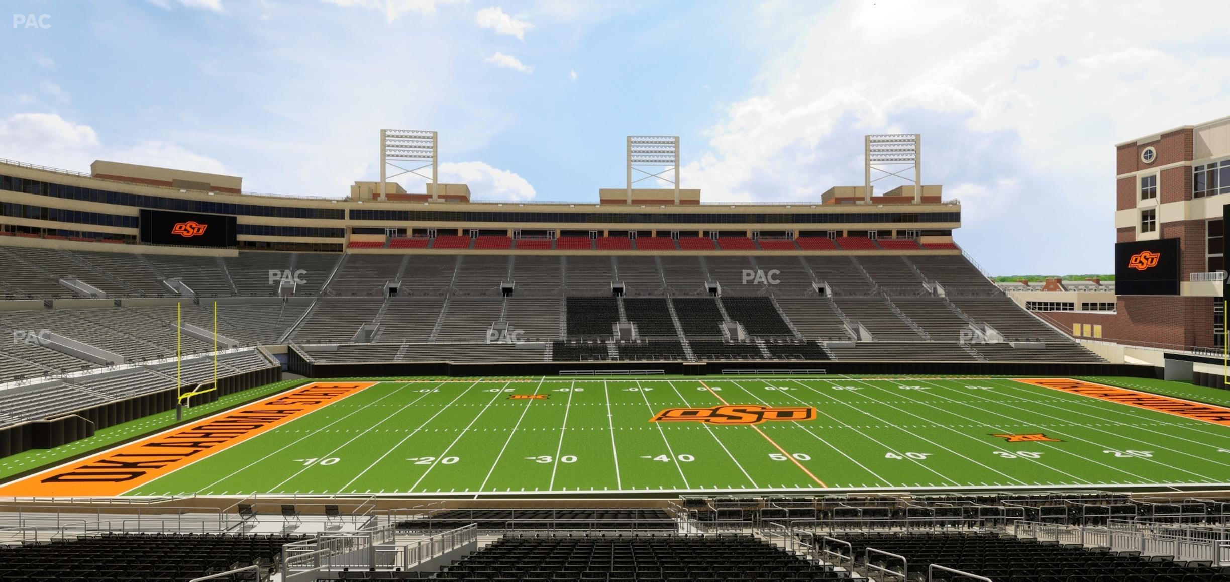 Seating view for Boone Pickens Stadium Section 108