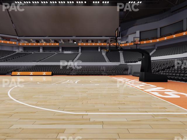 Seating view for Moody Center ATX Section Courtside North 1