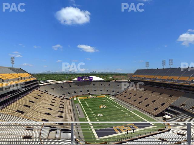 Seating view for Tiger Stadium Section 657