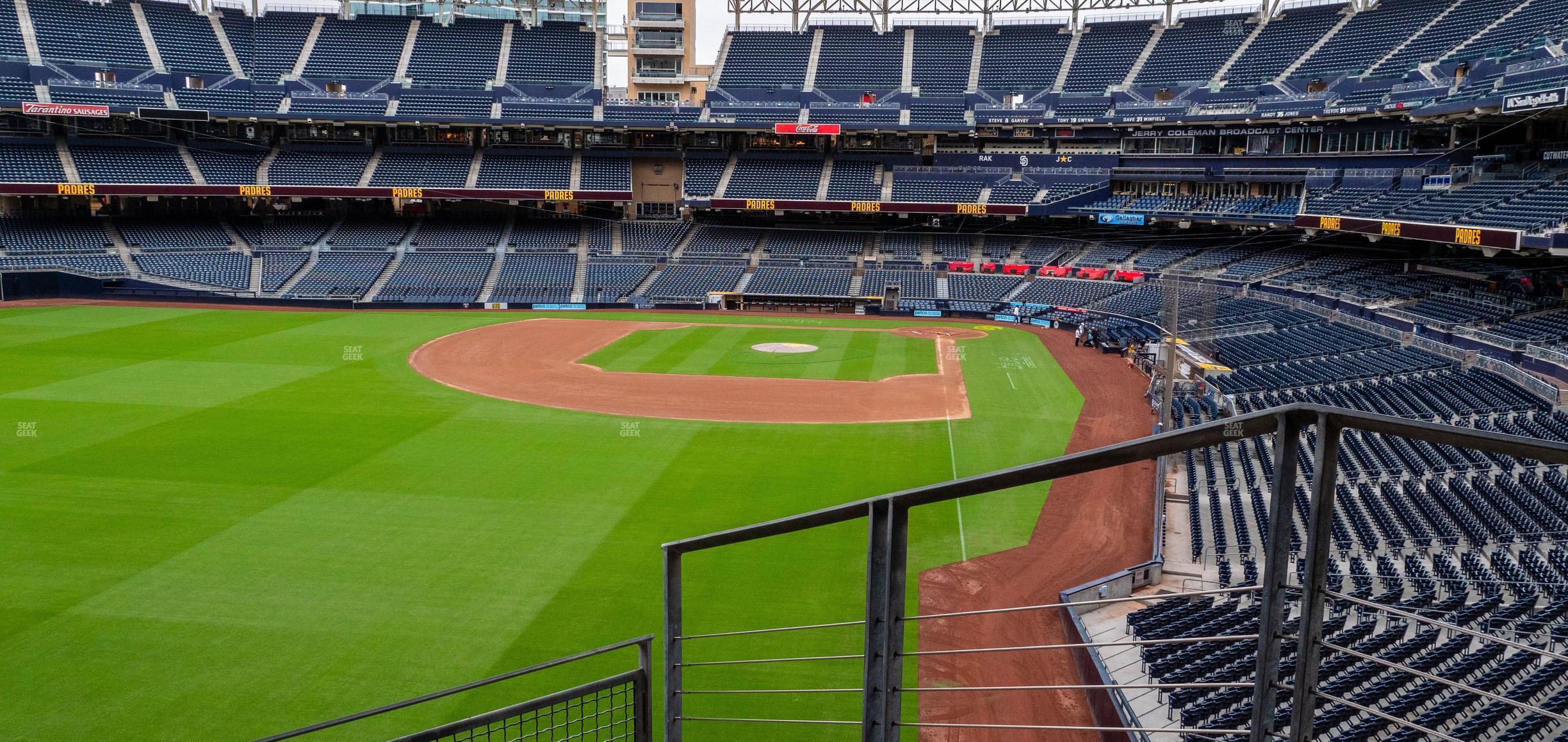 Seating view for Petco Park Section Western Metal Building Suite 4 A