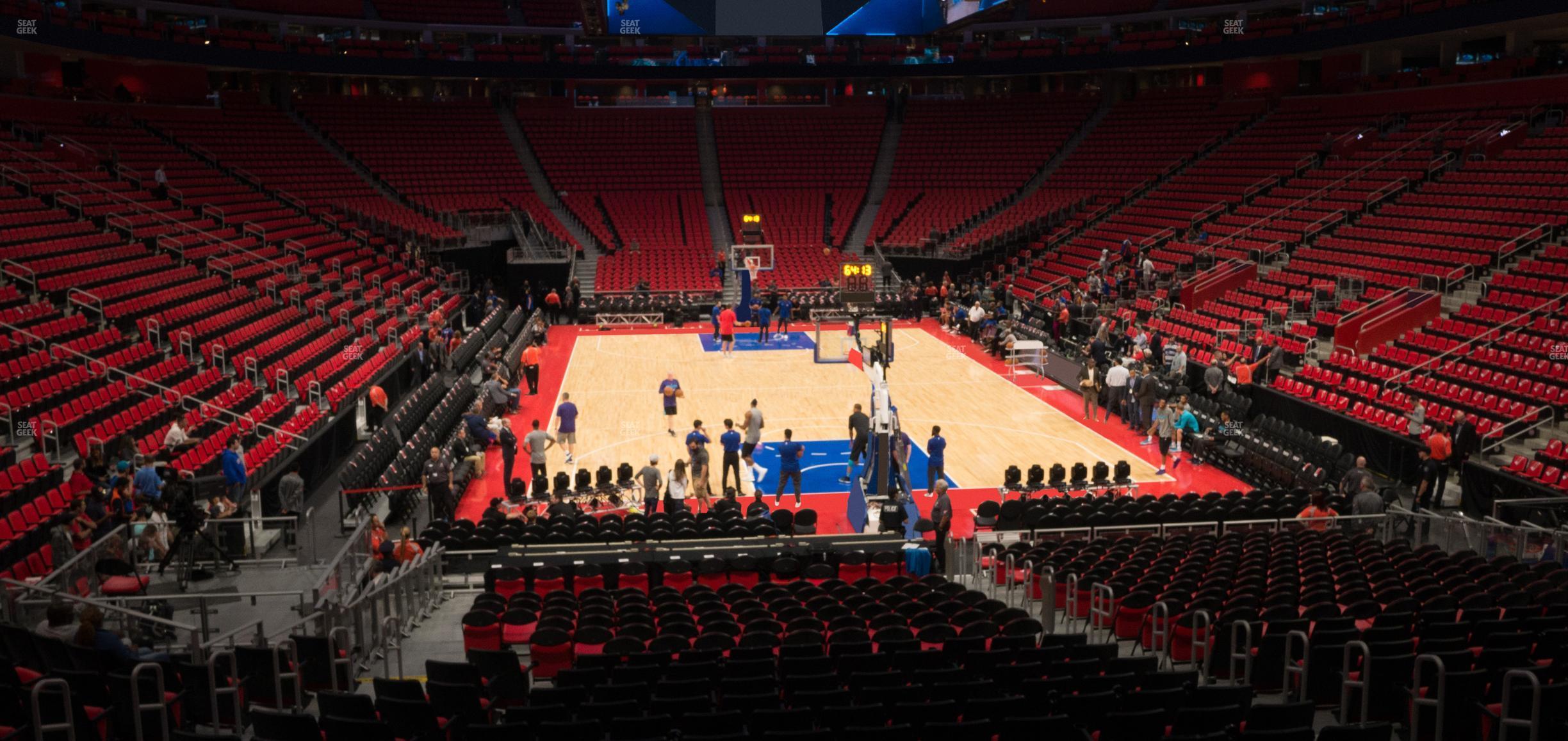 Seating view for Little Caesars Arena Section 103