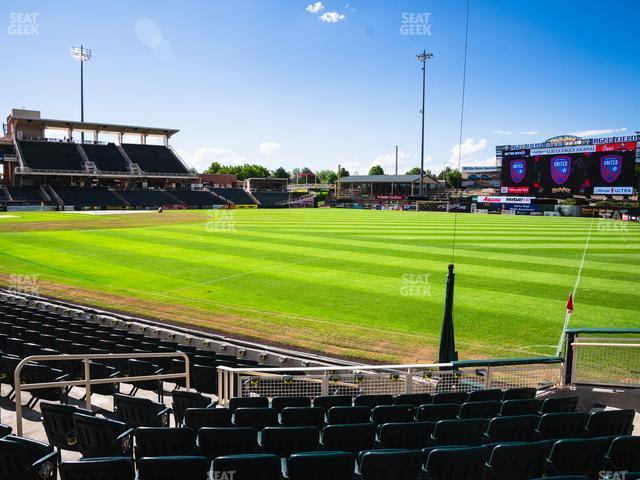 Seating view for Rio Grande Credit Union Field at Isotopes Park Section 124