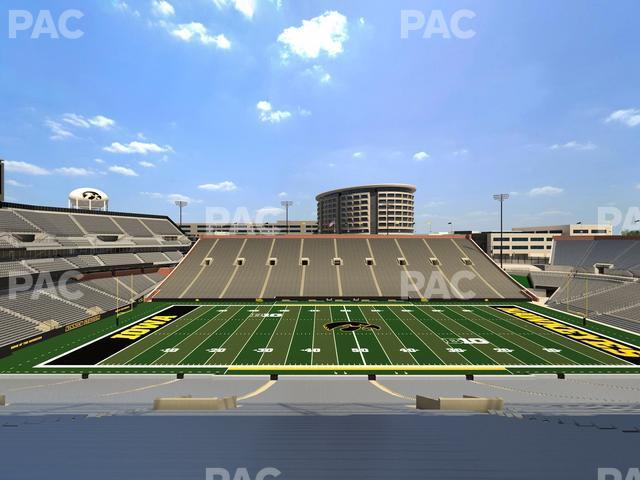 Seating view for Kinnick Stadium Section 127