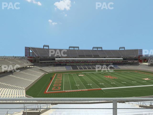 Seating view for TDECU Stadium Section 232