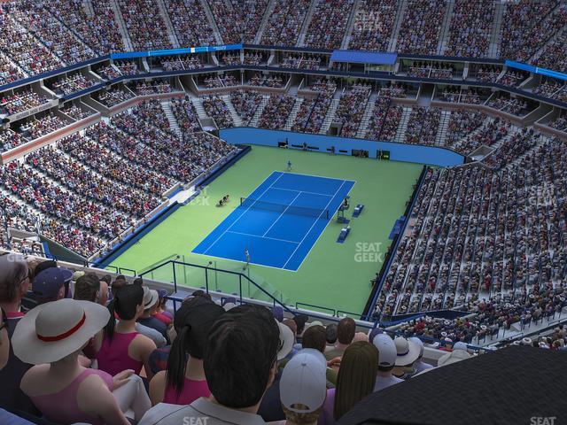 Seating view for Arthur Ashe Stadium Section 323