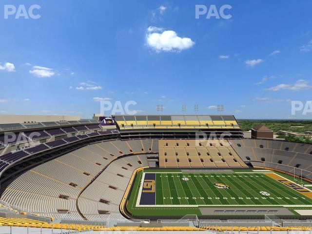 Seating view for Tiger Stadium Section 639