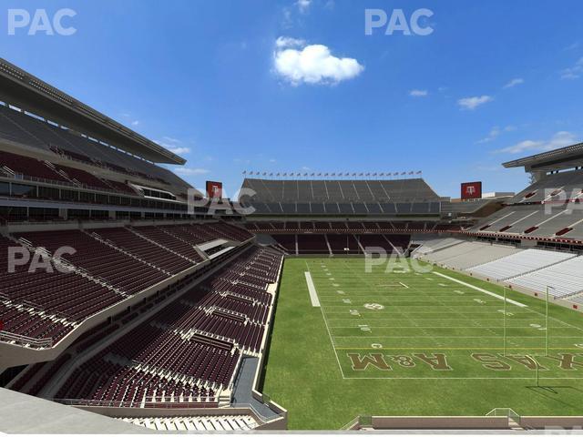 Seating view for Kyle Field Section 245