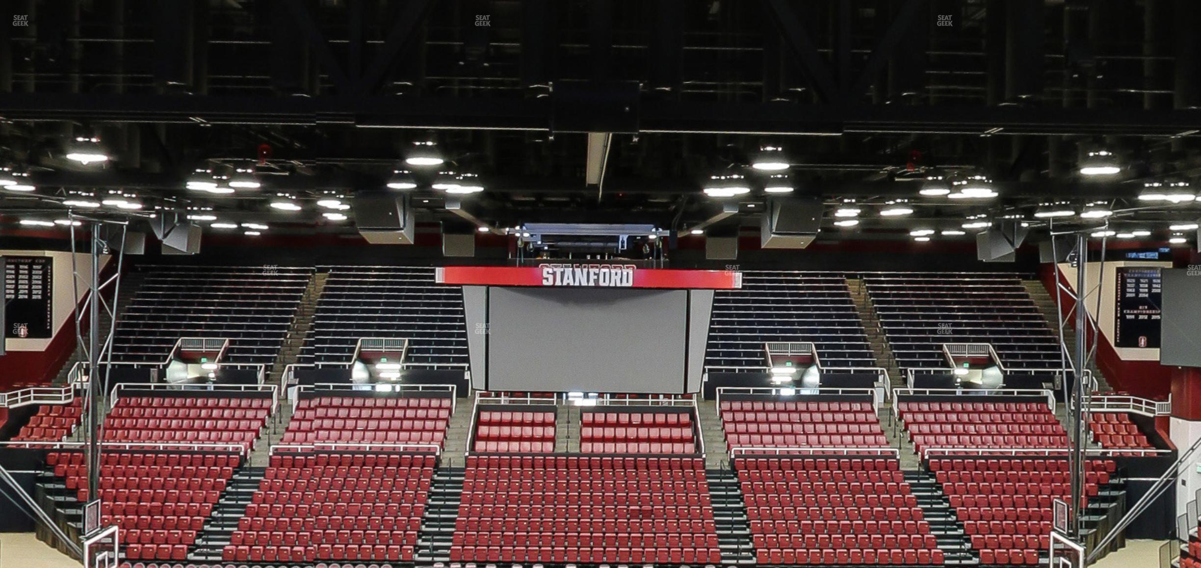 Seating view for Maples Pavilion Section 11