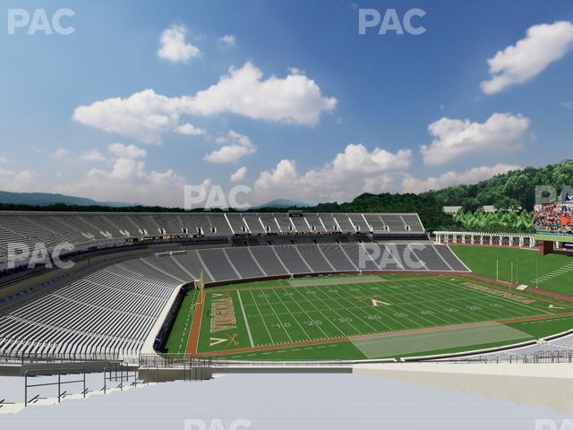 Seating view for Scott Stadium Section 511