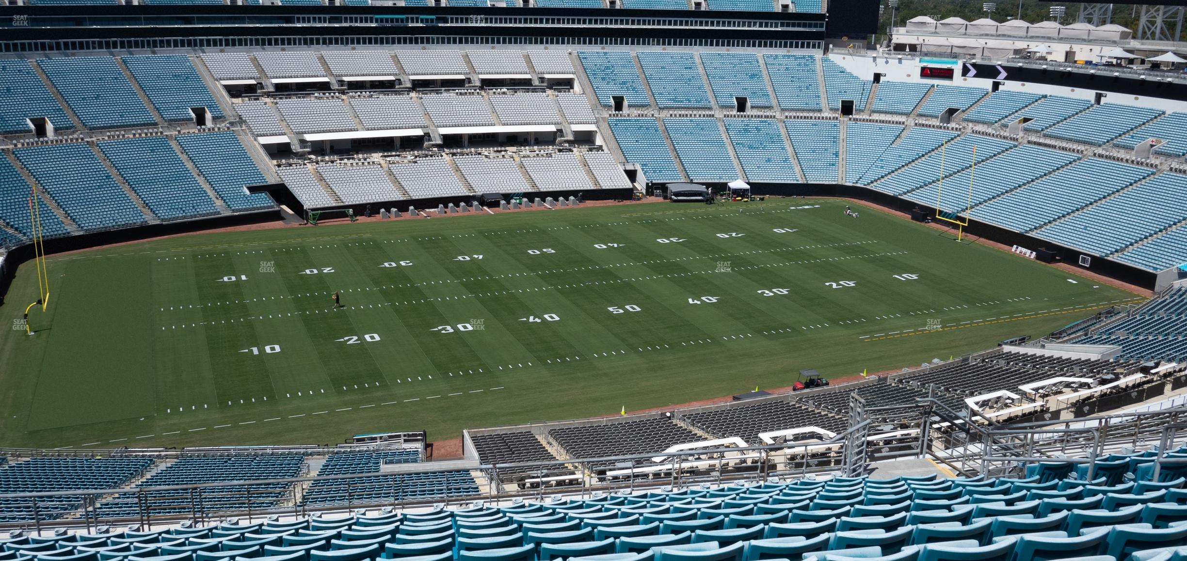 Seating view for EverBank Stadium Section 440