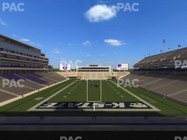 Seating view for Bill Snyder Family Stadium Section 104