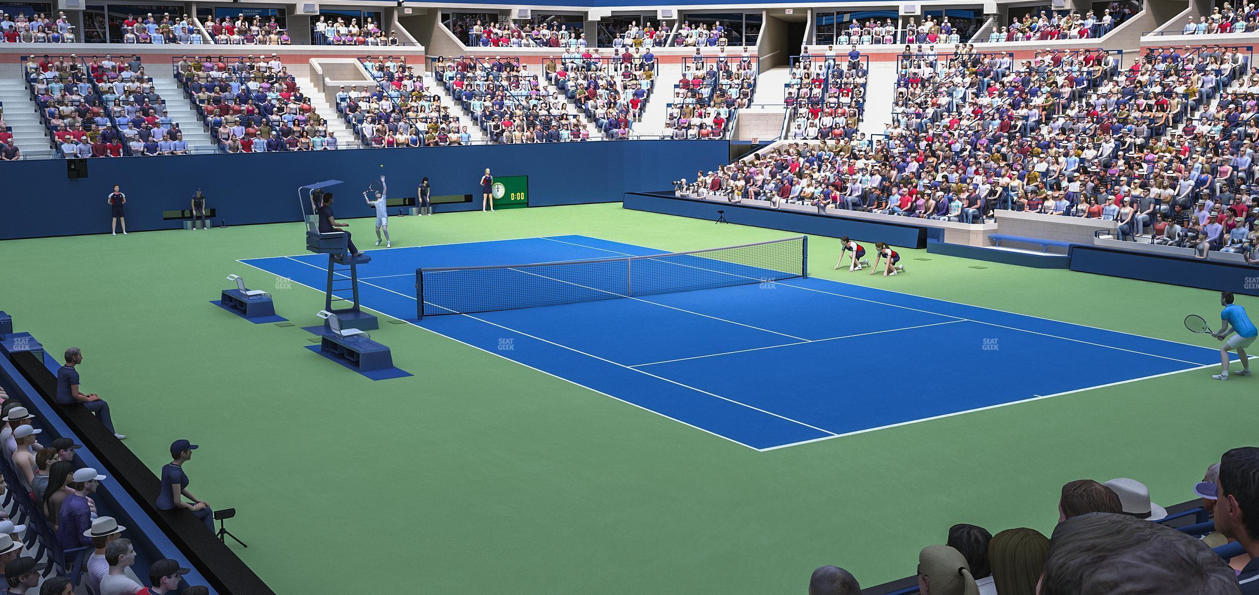 Seating view for Arthur Ashe Stadium Section 64