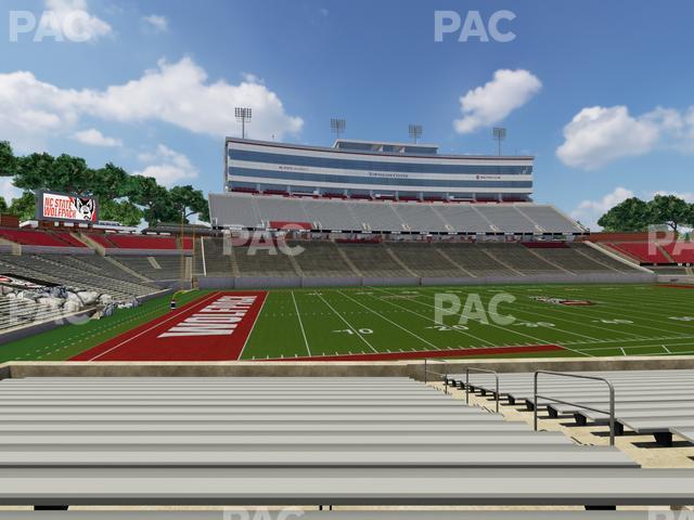 Seating view for Carter-Finley Stadium Section 7