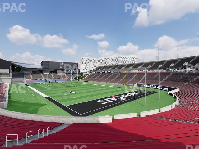 Seating view for Nippert Stadium Section 116