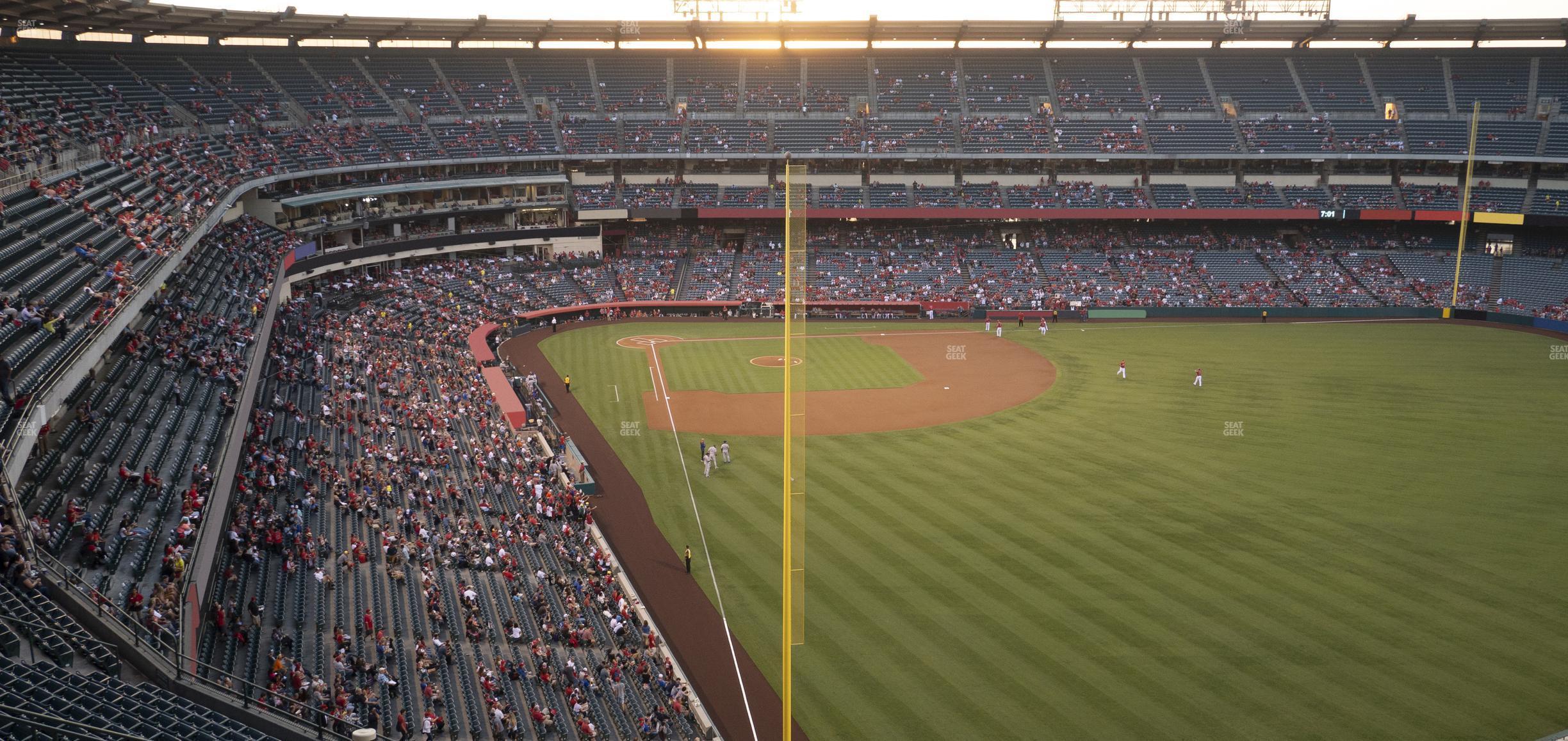 Seating view for Angel Stadium of Anaheim Section 539