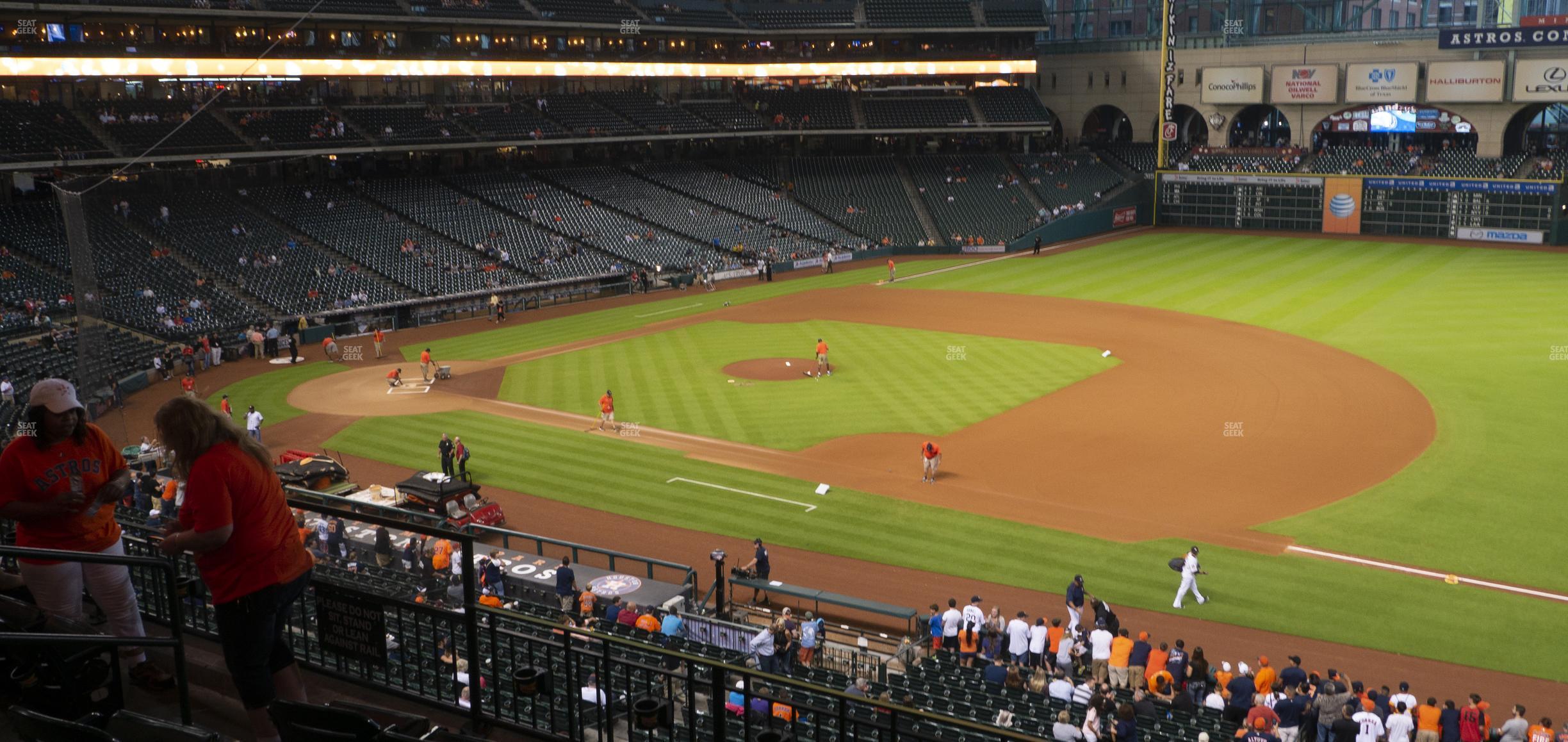 Seating view for Minute Maid Park Section 228