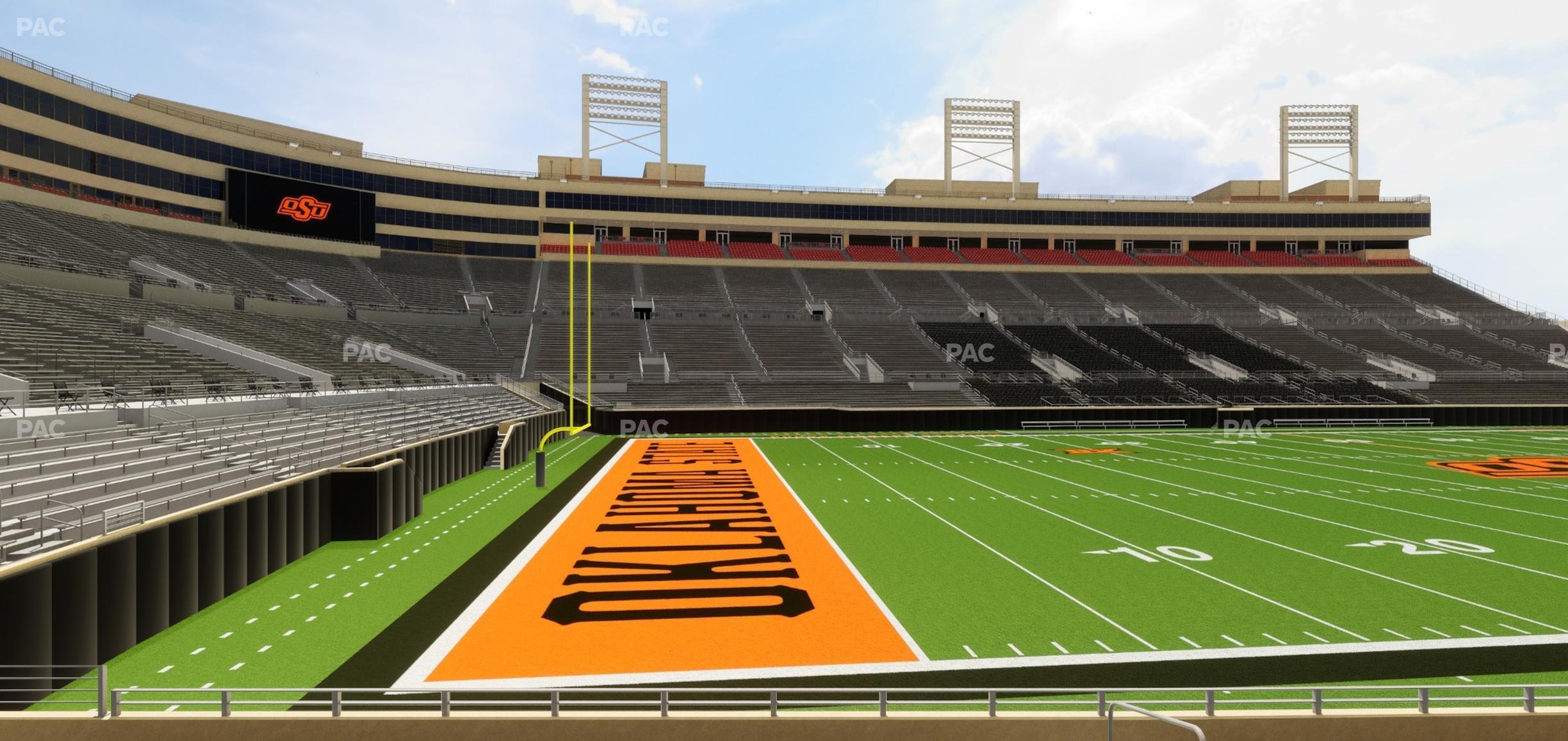 Seating view for Boone Pickens Stadium Section 8