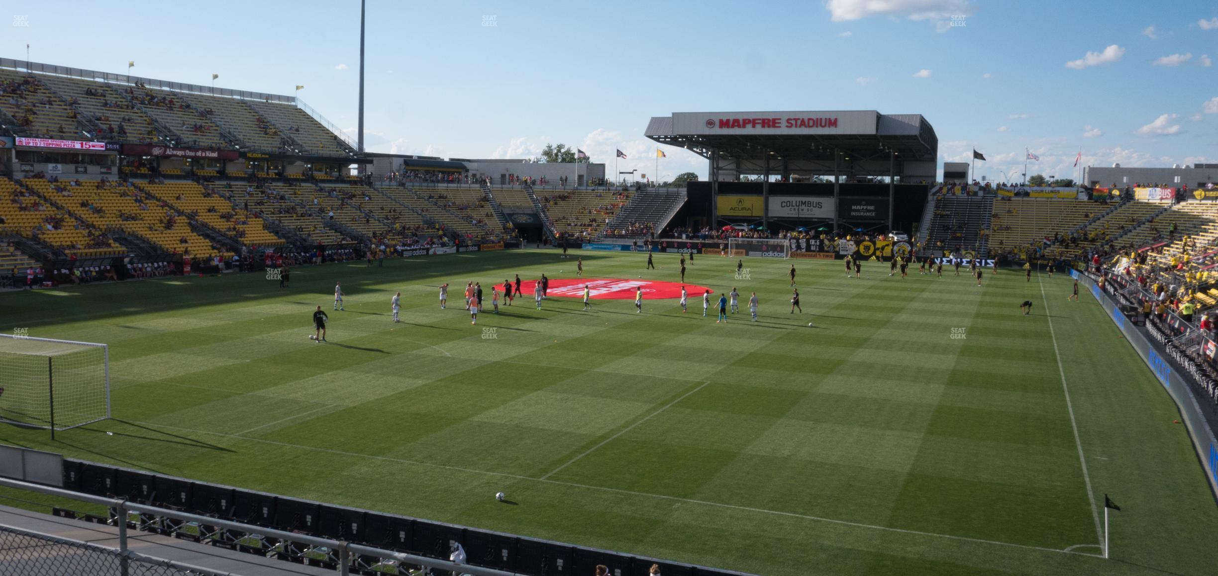 Seating view for Historic Crew Stadium Section 113