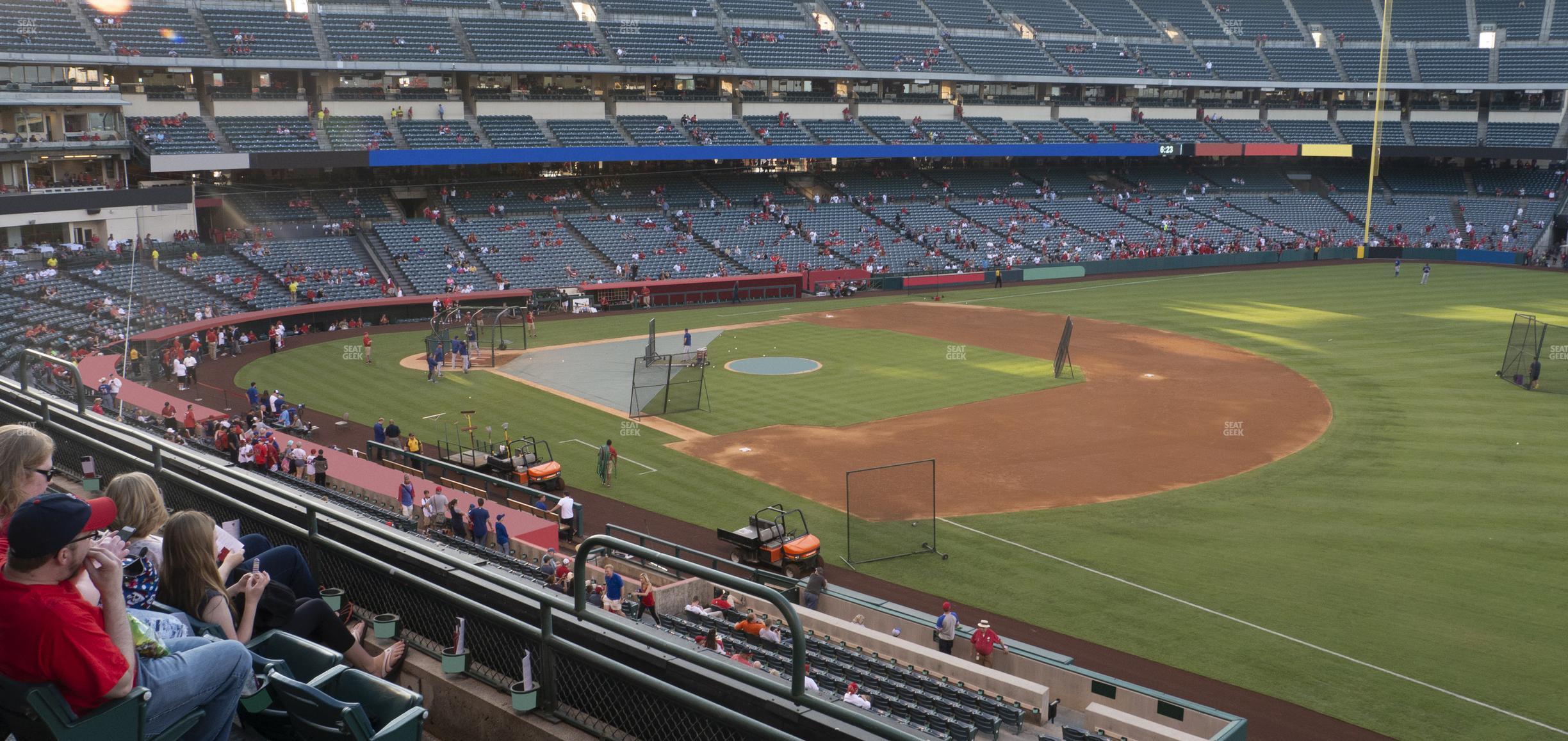 Seating view for Angel Stadium of Anaheim Section 341