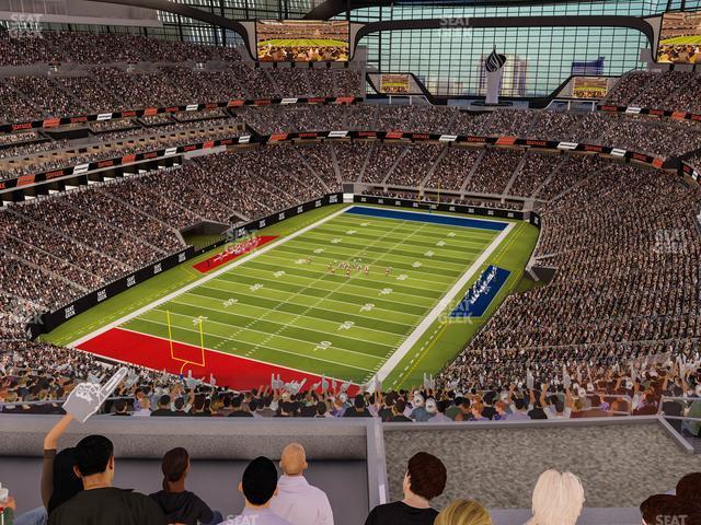 Seating view for Allegiant Stadium Section 421