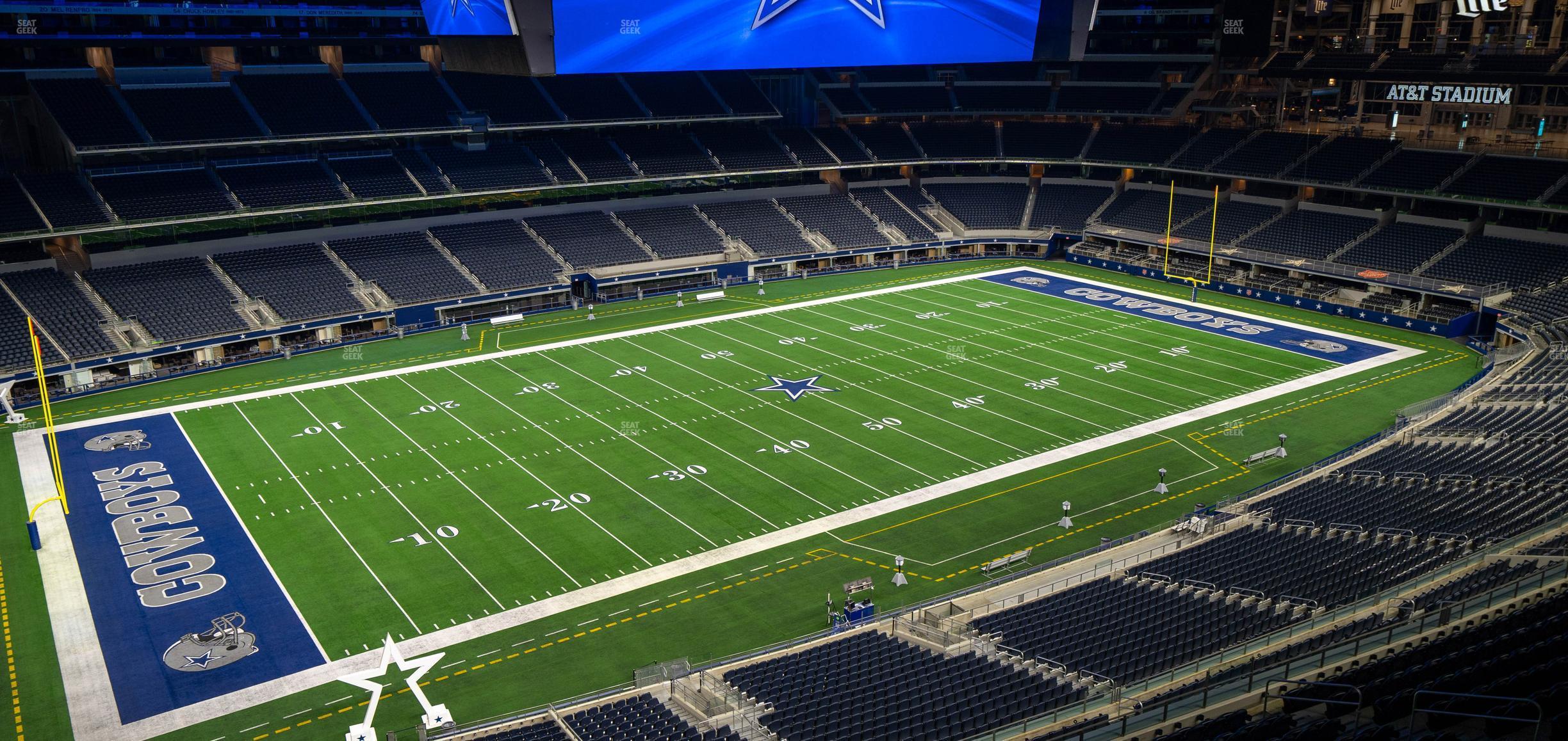 Seating view for AT&T Stadium Section Ring Of Honor Suite 509