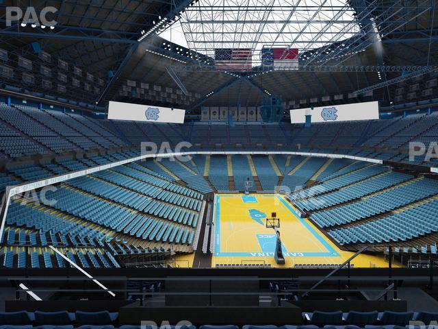 Seating view for Dean Smith Center Section 216