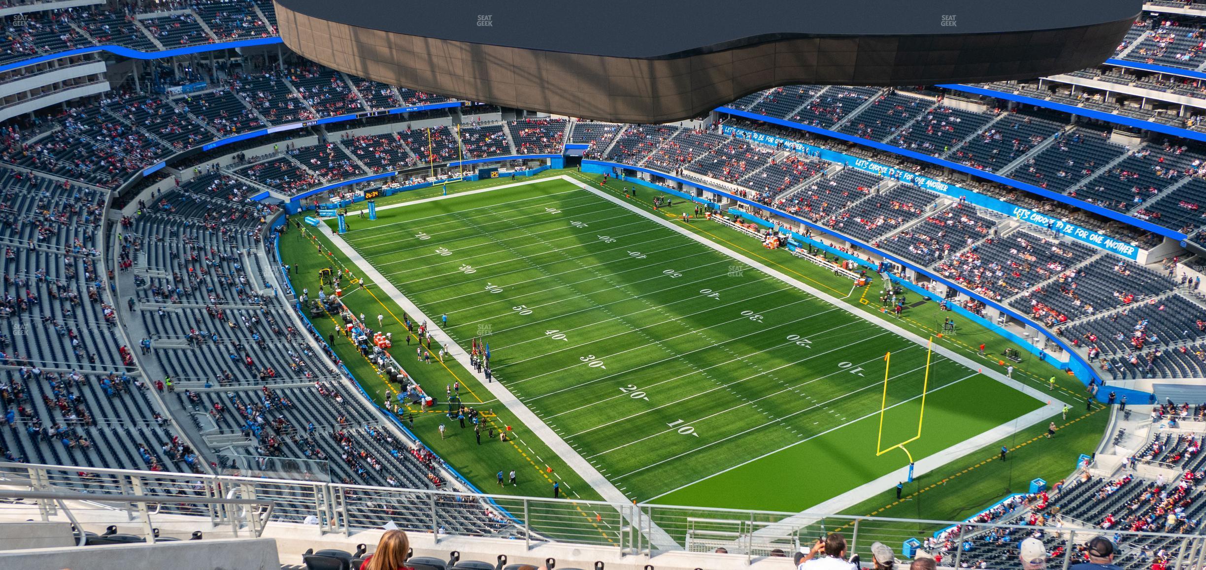 Seating view for SoFi Stadium Section 524