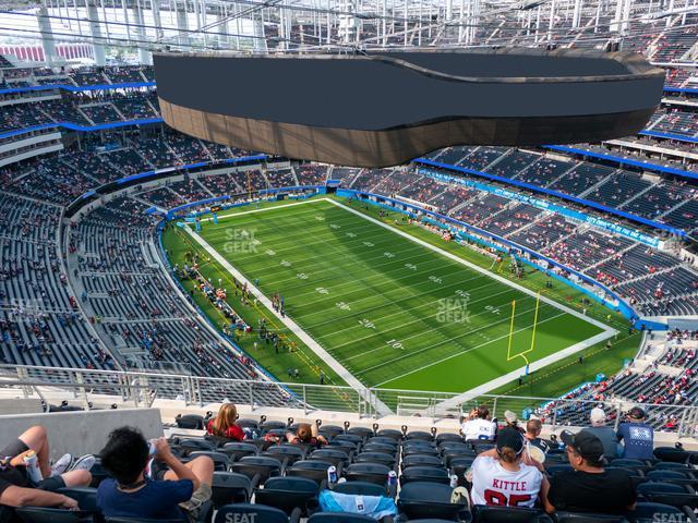 Seating view for SoFi Stadium Section 524