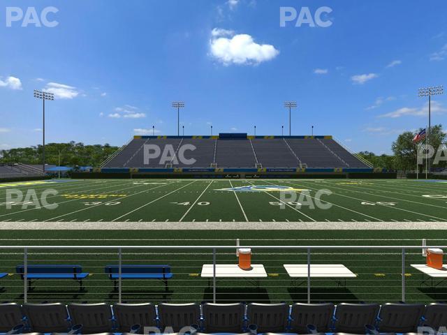 Seating view for Delaware Stadium Section 106