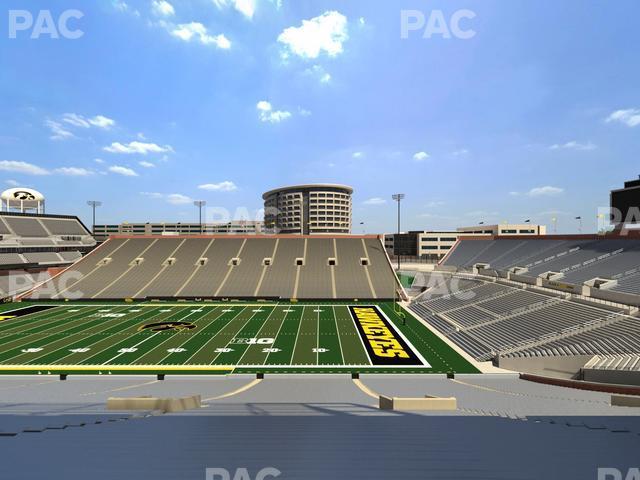 Seating view for Kinnick Stadium Section 124