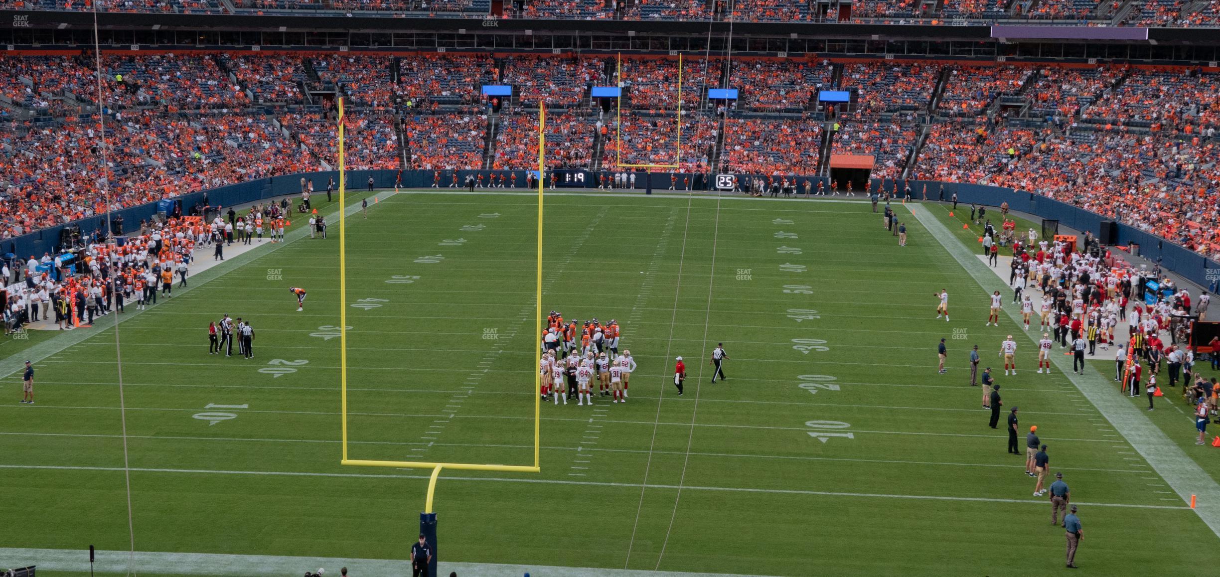 Seating view for Empower Field at Mile High Section 231