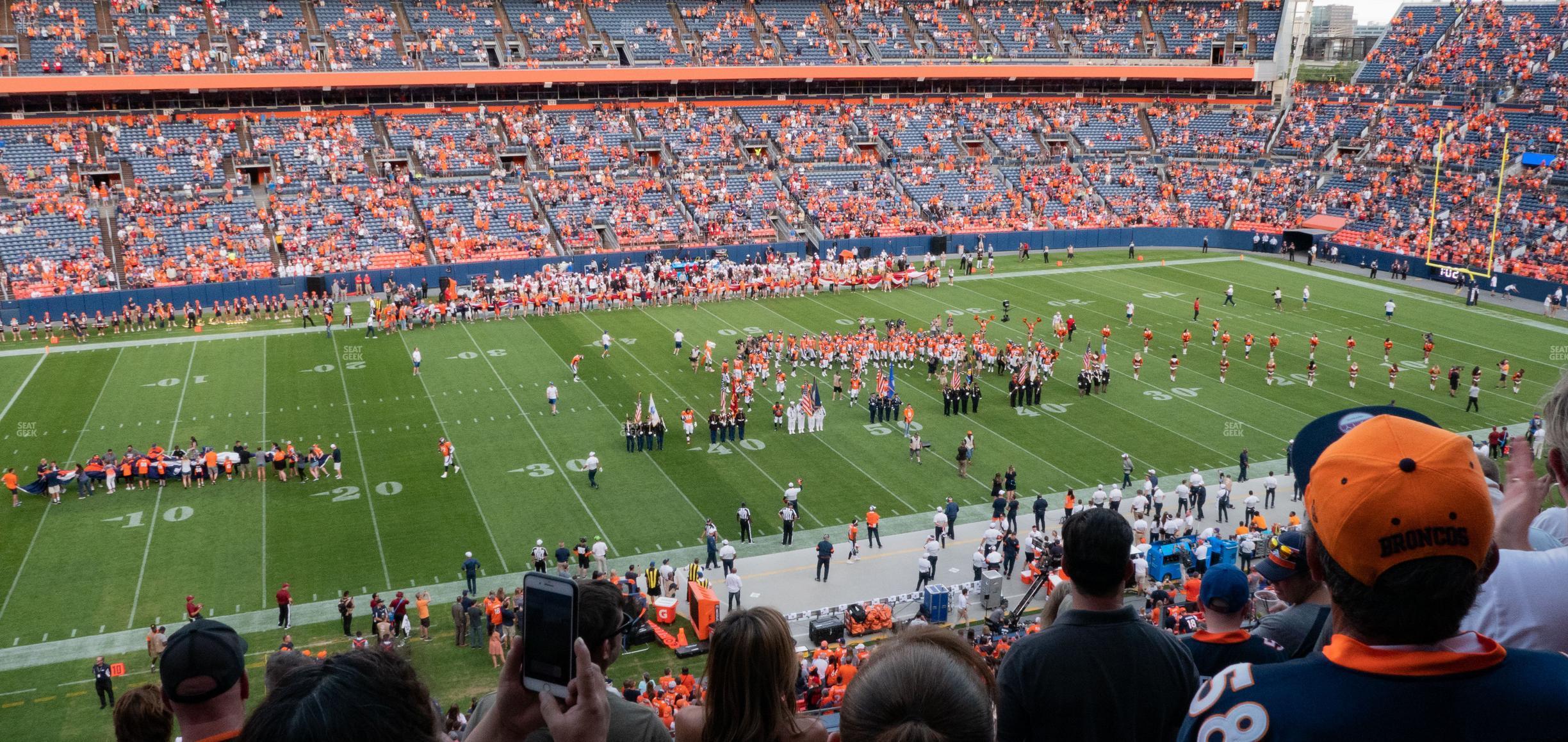 Seating view for Empower Field at Mile High Section 312