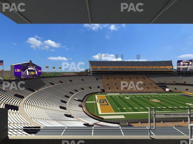 Seating view for Tiger Stadium Section Club 211