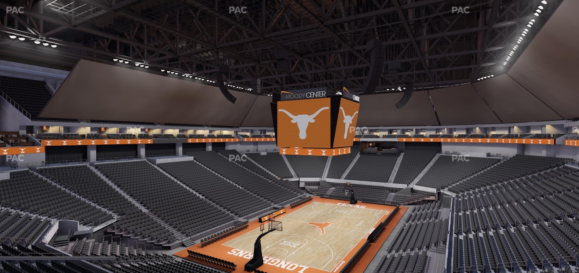 Seating view for Moody Center ATX Section Loge 11