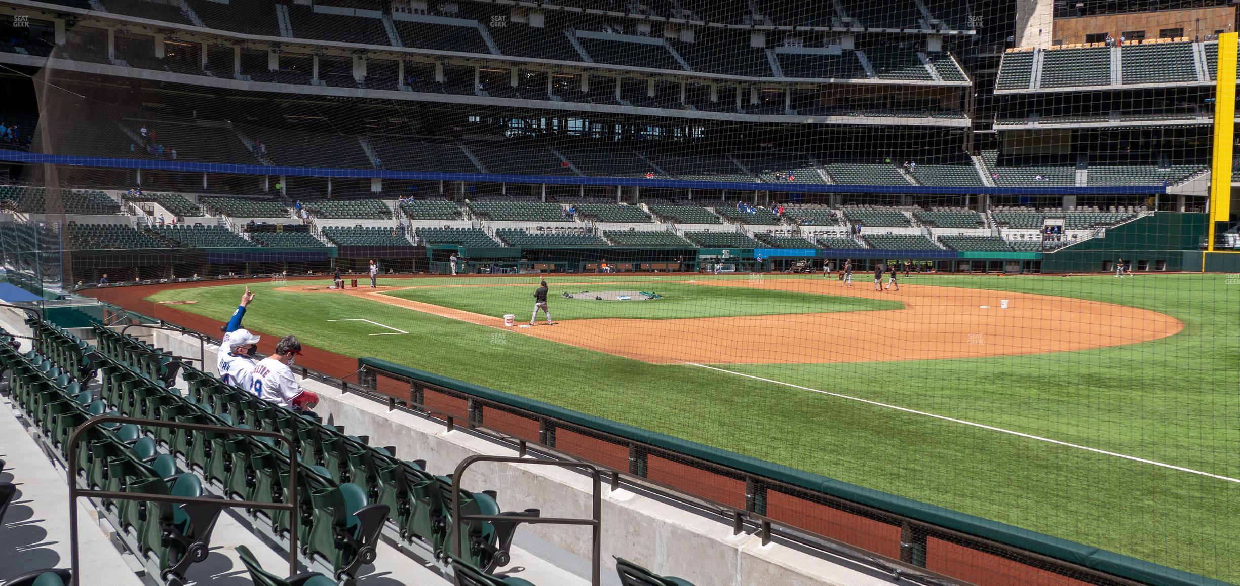 Seating view for Globe Life Field Section 23