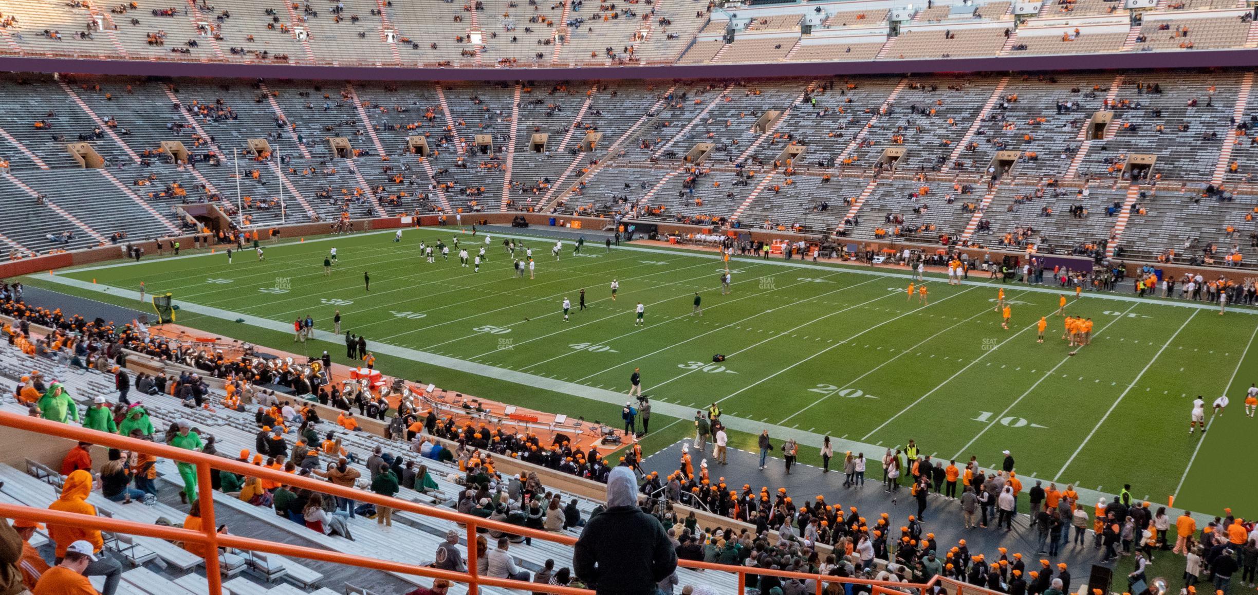 Seating view for Neyland Stadium Section Z 15