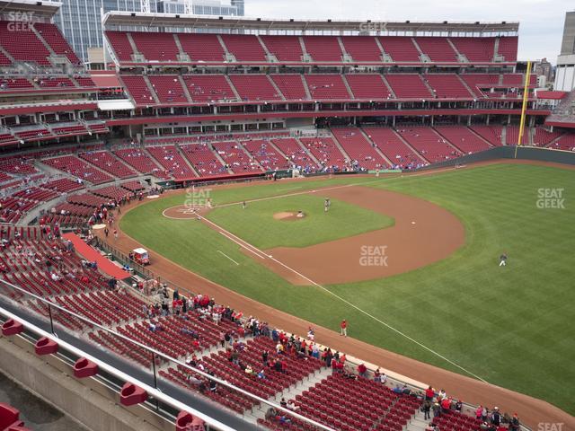 Seating view for Great American Ball Park Section 435