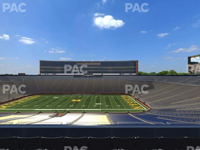 Seating view for Michigan Stadium Section 311